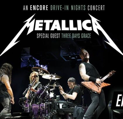 Metallica ofrecerá concierto por ‘Encore Drive-In Nights’