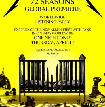 Metallica tendrá una listening party en cines del mundo