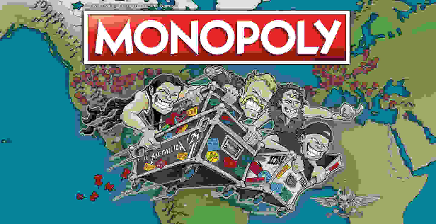 Metallica lanza una segunda edición de su Monopoly