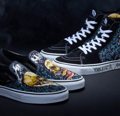 Metallica y Vans estrenan sneakers de ‘The Black Album’