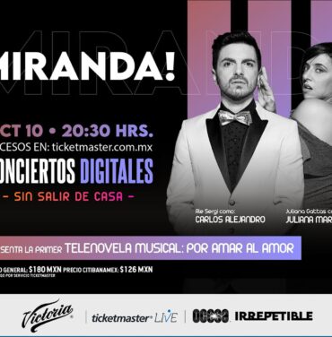 Miranda! anuncia show vía streaming