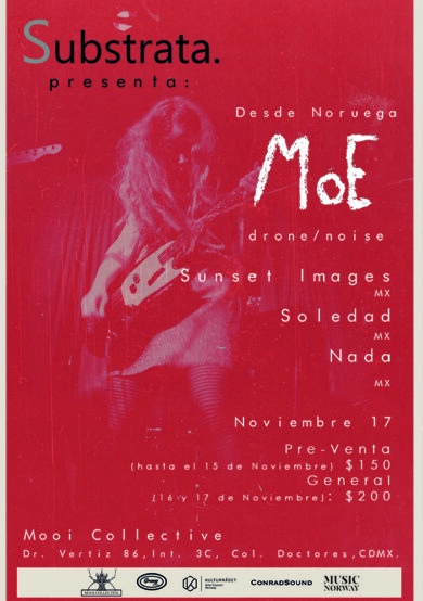 MoE dará un concierto en Mooi Collective