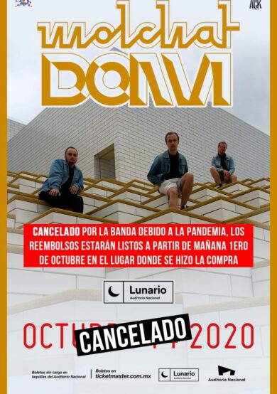 CANCELADO: Molchat Doma en CDMX