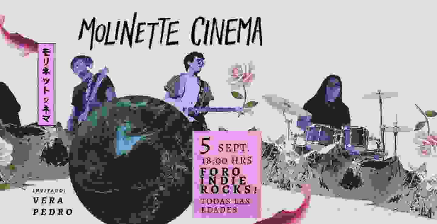 Molinette Cinema se presentará en el Foro Indie Rocks!