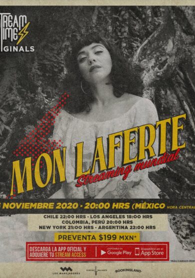 Mon Laferte tendrá concierto por streaming