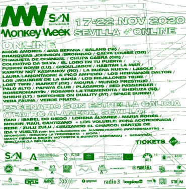 Monkey Week anuncia su lineup presencial y online de 2020
