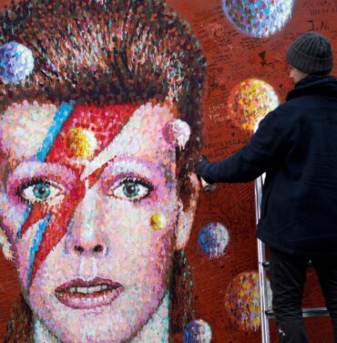 La relación de David Bowie con el arte
