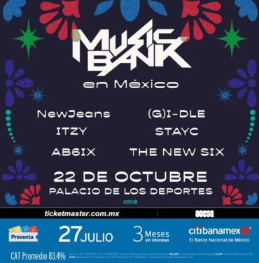 PRECIOS: Music Bank regresa a la Ciudad de México
