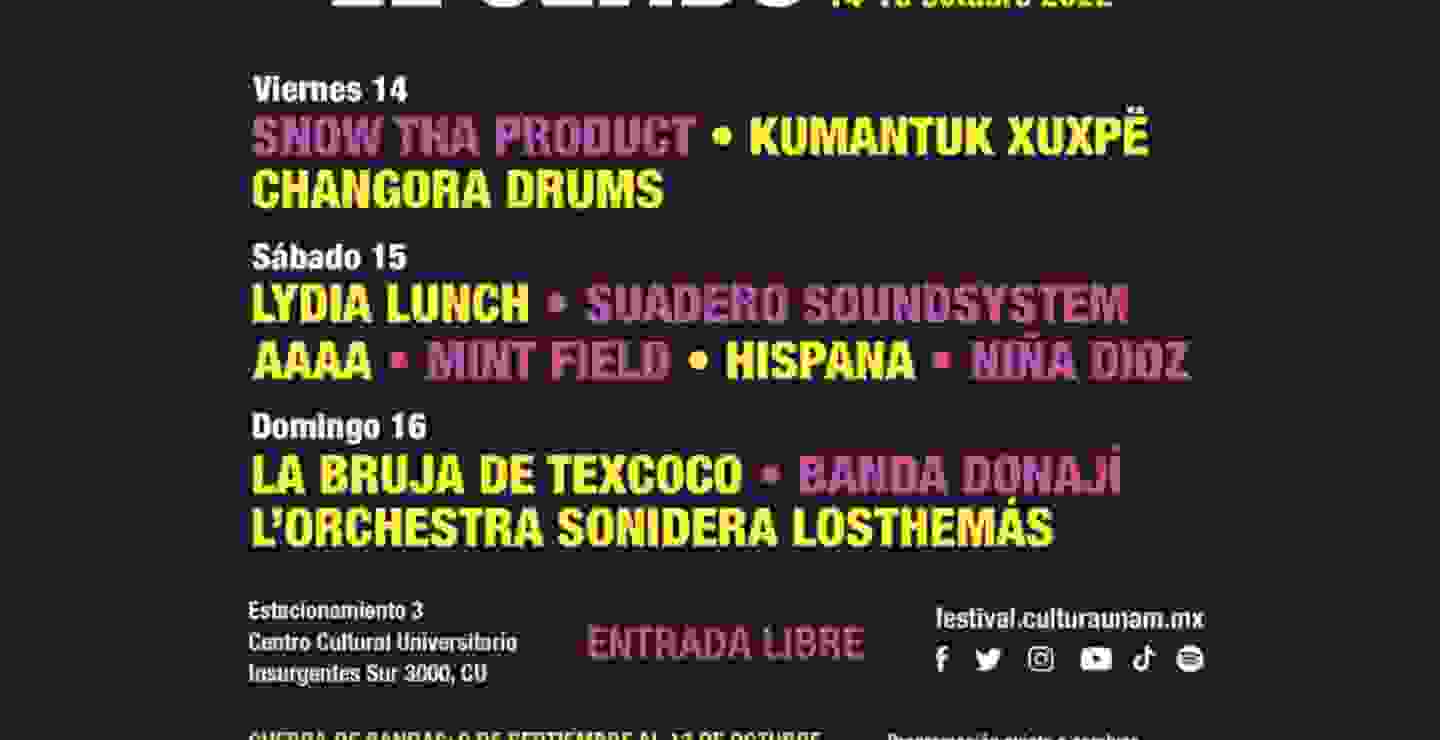 Música Contra El Olvido en el Festival Cultural UNAM 2022