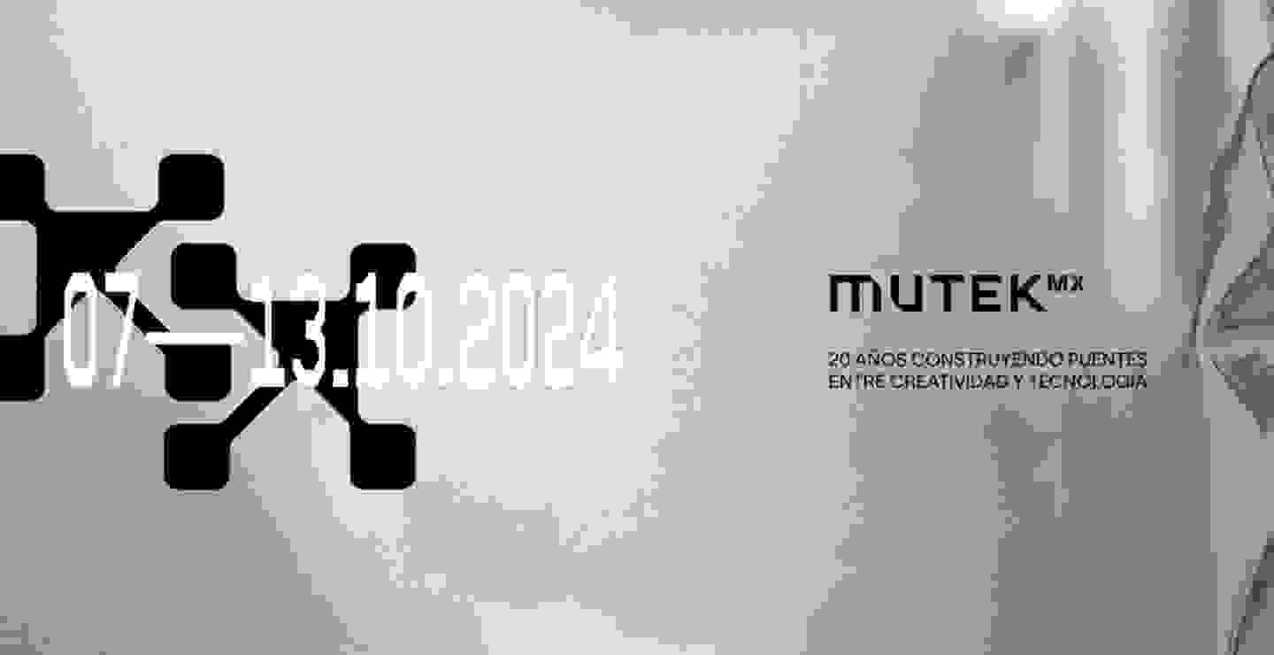 Save The Date: MUTEK México 2024