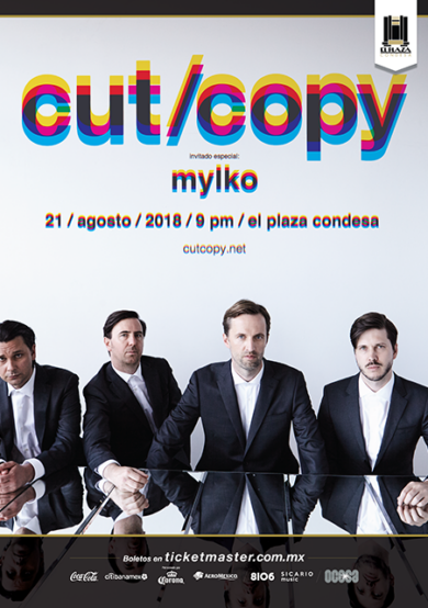 Cut Copy tendrá show en El Plaza Condesa