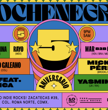Nochenegra celebrará su 5to aniversario