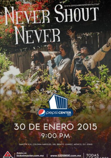 Never Shout Never en el Pepsi Center