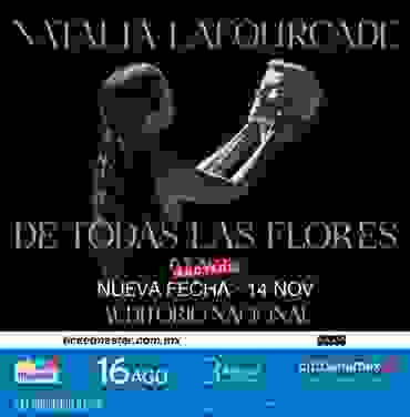 Natalia Lafourcade se presentará en el Auditorio Nacional