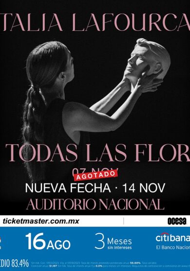 Natalia Lafourcade se presentará en el Auditorio Nacional