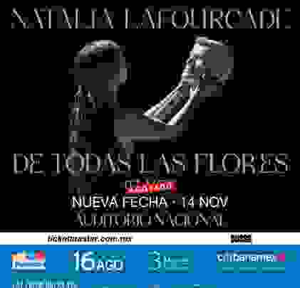 Natalia Lafourcade se presentará en el Auditorio Nacional