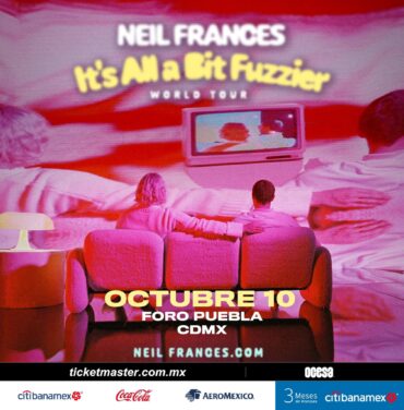 PRECIOS: Neil Frances llegará al Foro Puebla