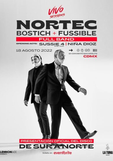 Nortec: Bostich + Fussible con Full Band en la CDMX