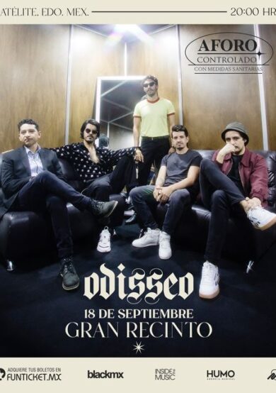 Odisseo anuncia concierto en el Estado de México