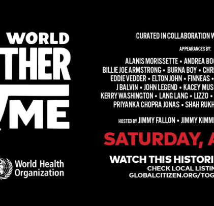 Global Citizen presenta One World: Together At Home
