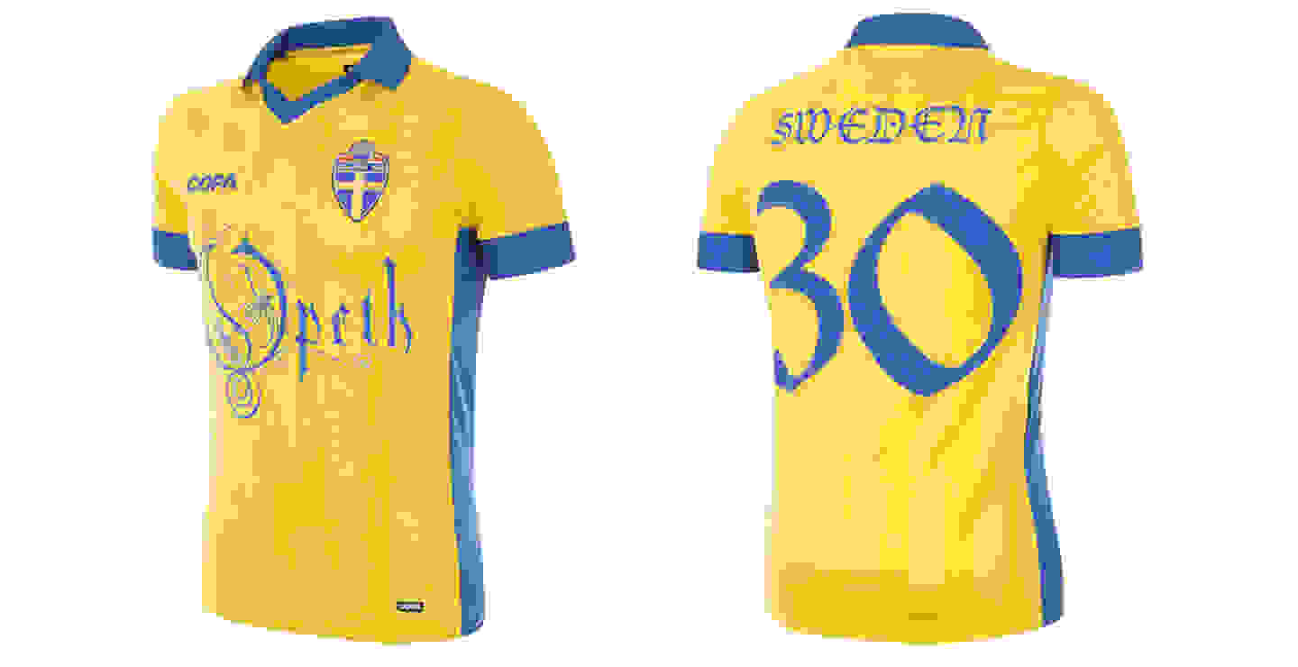 Opeth estrena jersey de Suecia por la Eurocopa 2020