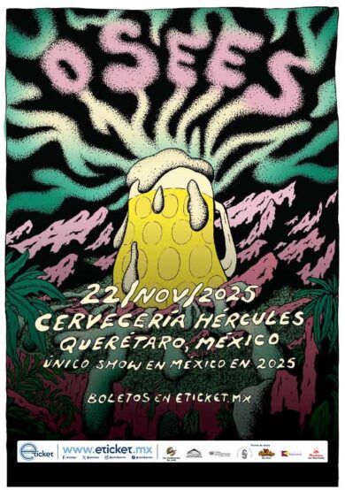 PRECIOS: Osees se presentará en la Cervecería Hércules