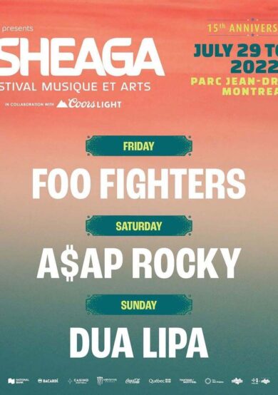 Foo Fighters y Dua Lipa encabezan Osheaga 2022