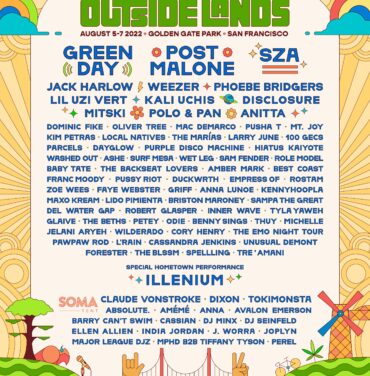 Green Day lidera cartel del Outside Lands 2022