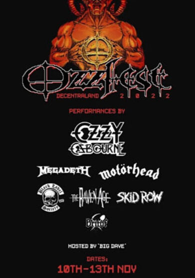 Ozzfest llegará a cada rincón del mundo gracias al metaverso