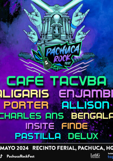 POSPUESTO: Café Tacvba, Enjambre y Porter en el Pachuca Rock Fest 2024