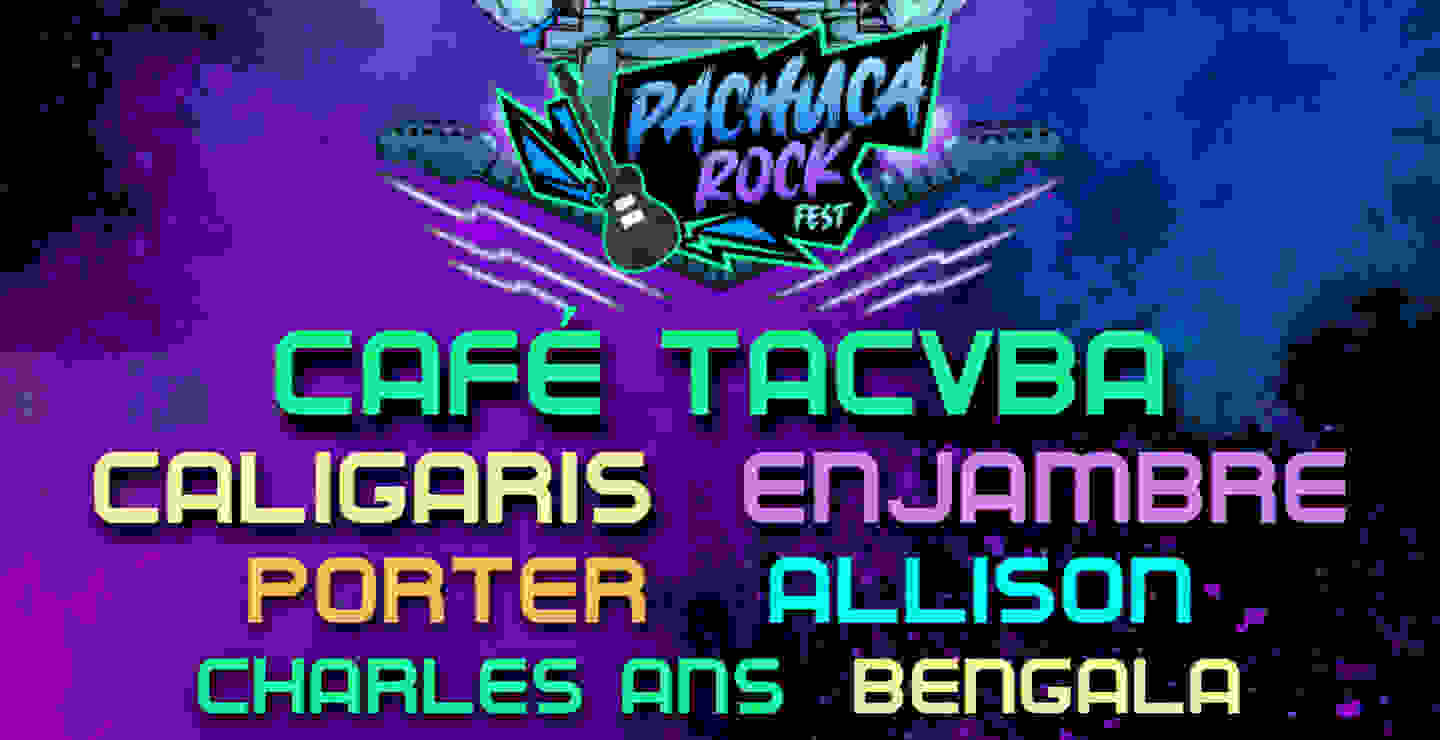 Café Tacvba, Enjambre y Porter en el Pachuca Rock Fest 2024
