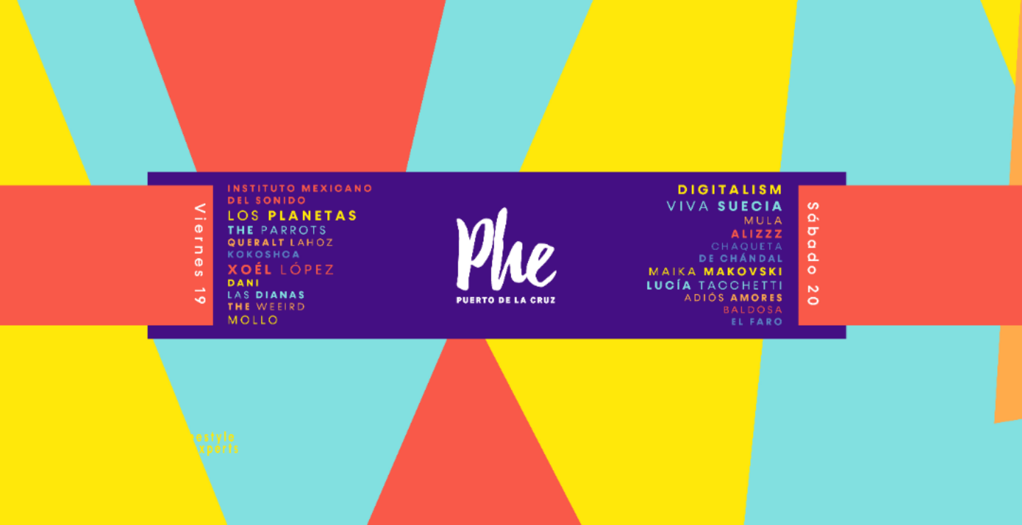 Checa el gran cartel del Phe Festival 2022
