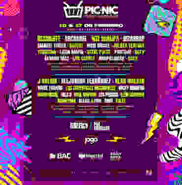 Conoce el lineup de Picnic Festival Centroamérica