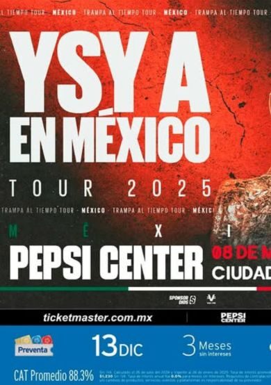 YSY A encenderá el Pepsi Center WTC