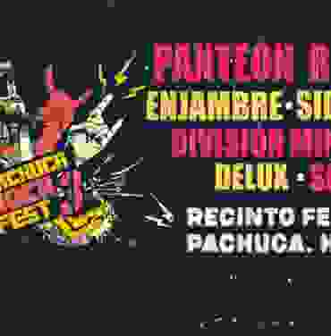 Panteón Rococó y Enjambre encabezan el Pachuca Rock Fest