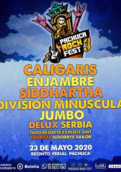 Pachuca Rock Fest ya tiene line up