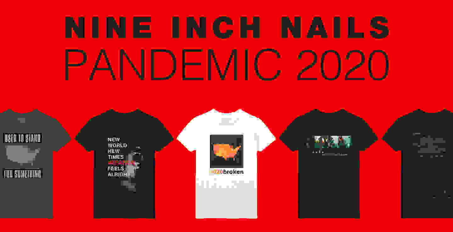 Nine Inch Nails lanza merch de la pandemia
