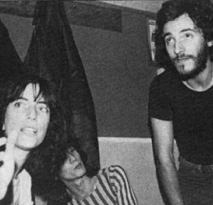 Patti Smith canta con Bruce Springsteen