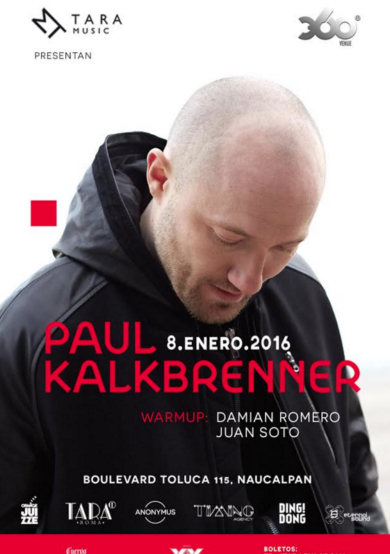 Paul Kalkbrenner viene a México