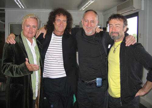 Carl Barat, Pete Townshend y Brian May juntos por una buena causa