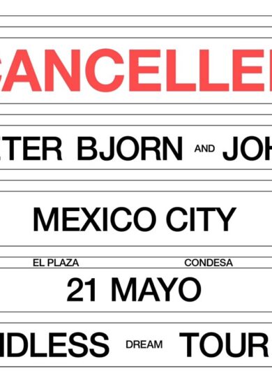 CANCELADO: Peter Bjorn and John en El Plaza