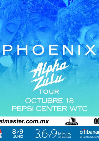 Phoenix se presentará en el Pepsi Center WTC
