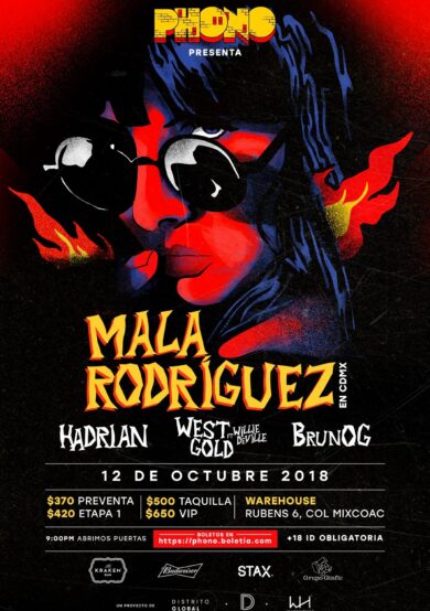 Phono presenta: Mala Rodríguez en la CDMX