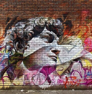 Pichi & Avo reinventan el arte de Miguel Ángel en graffiti