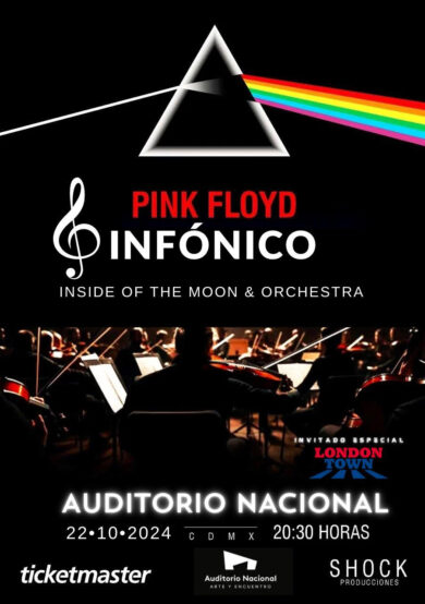 PRECIOS: Pink Floyd Sinfónico en el Auditorio Nacional