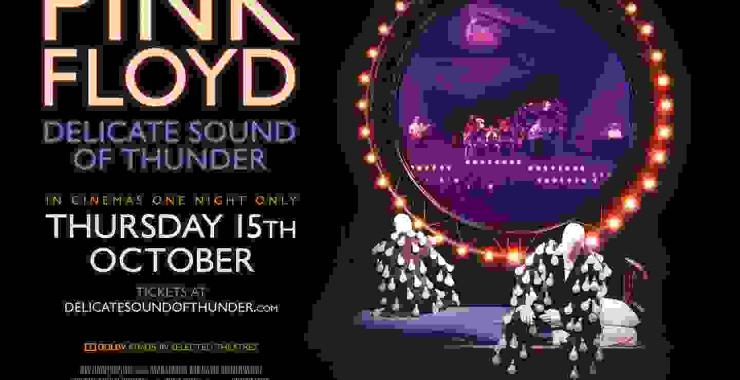 Pink Floyd llevará a cines 'Delicate Sound of Thunder'