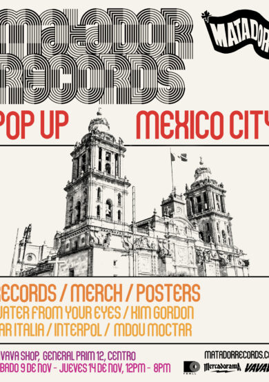 Matador Records tendrá una pop-up en CDMX