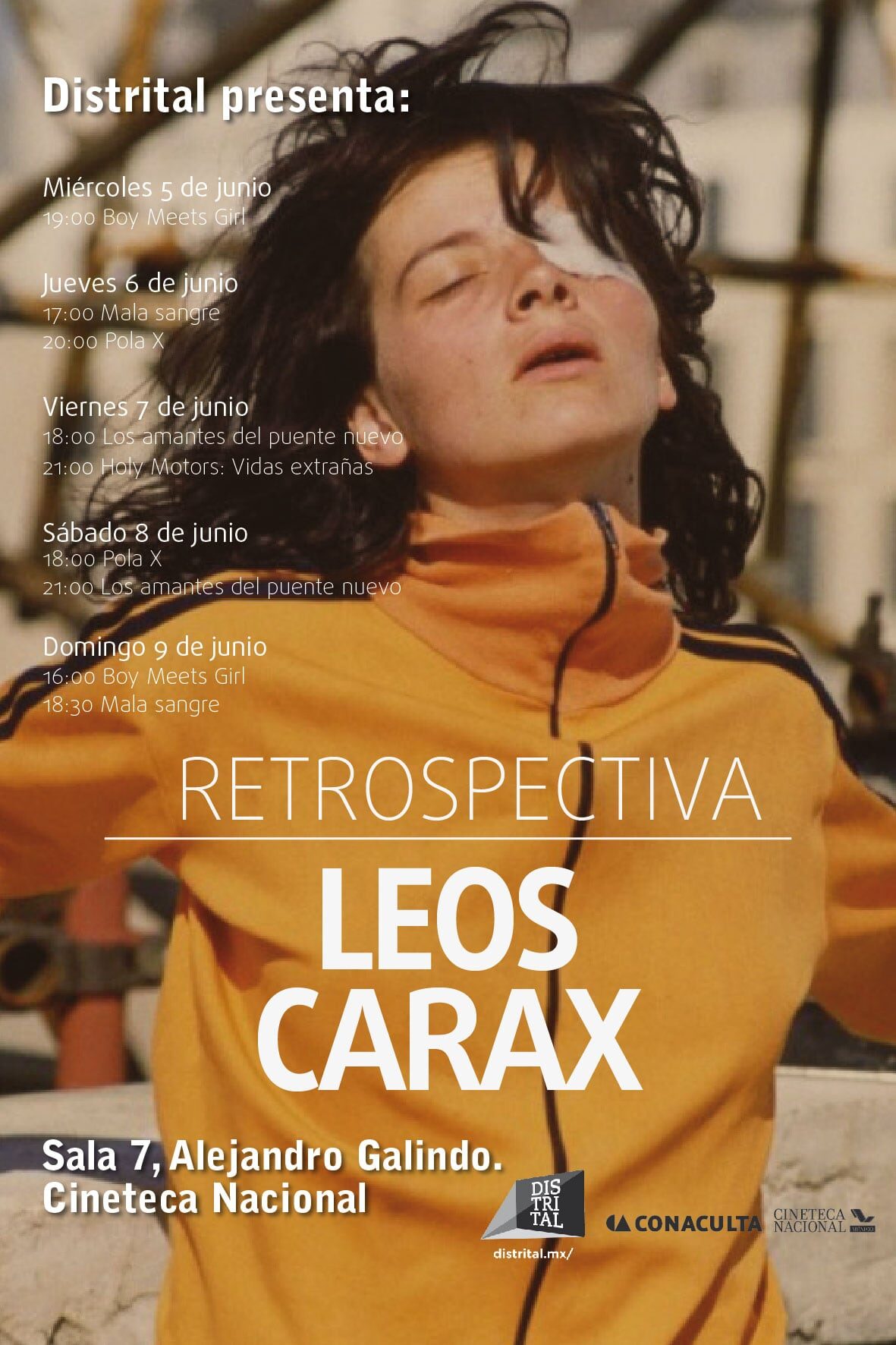 Retrospectiva de Leos Carax en la Cineteca