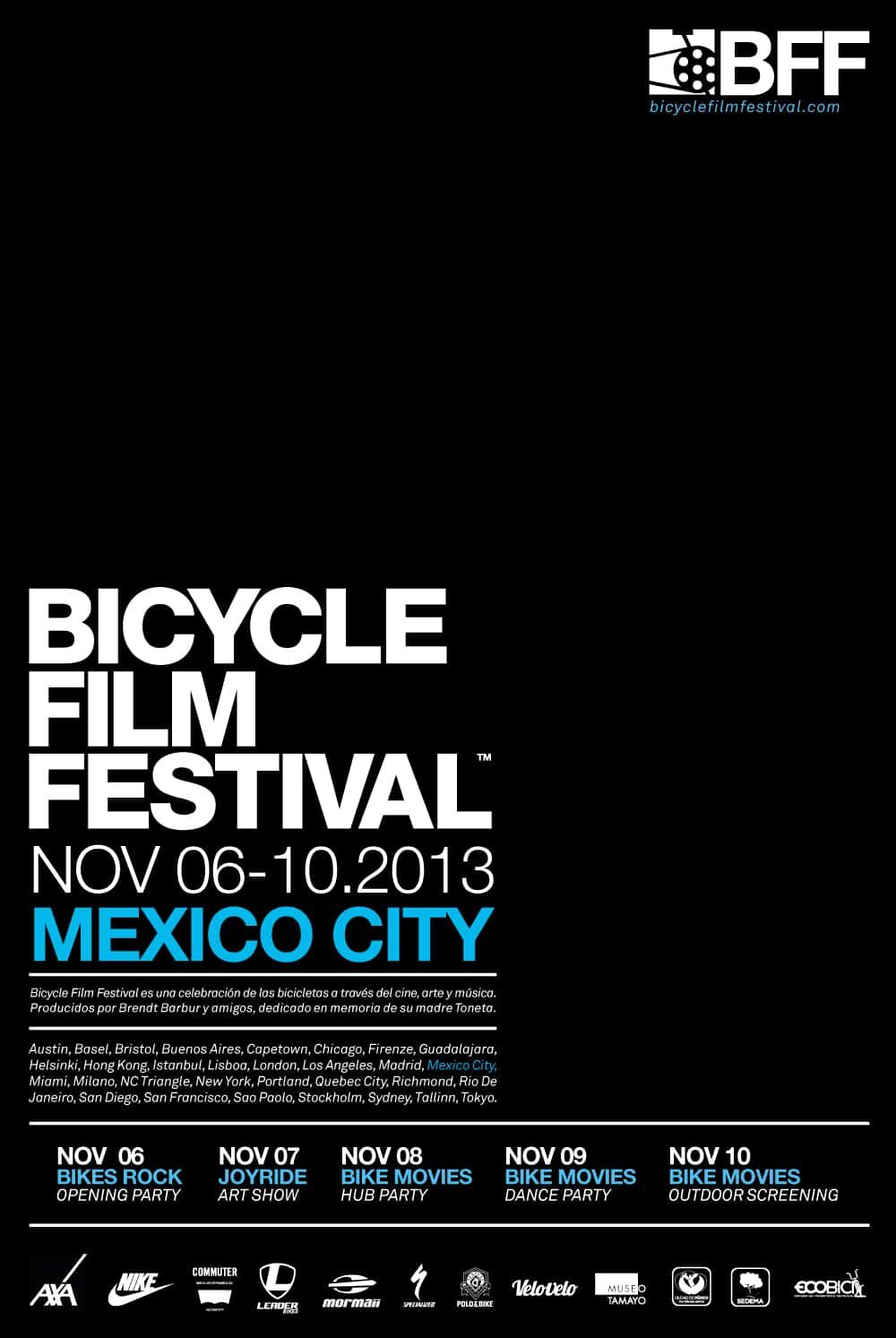 Bicycle Film Festival 2013 en México