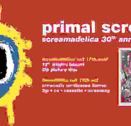 Primal Scream anuncia box set a 30 años del ‘Screamadelica’